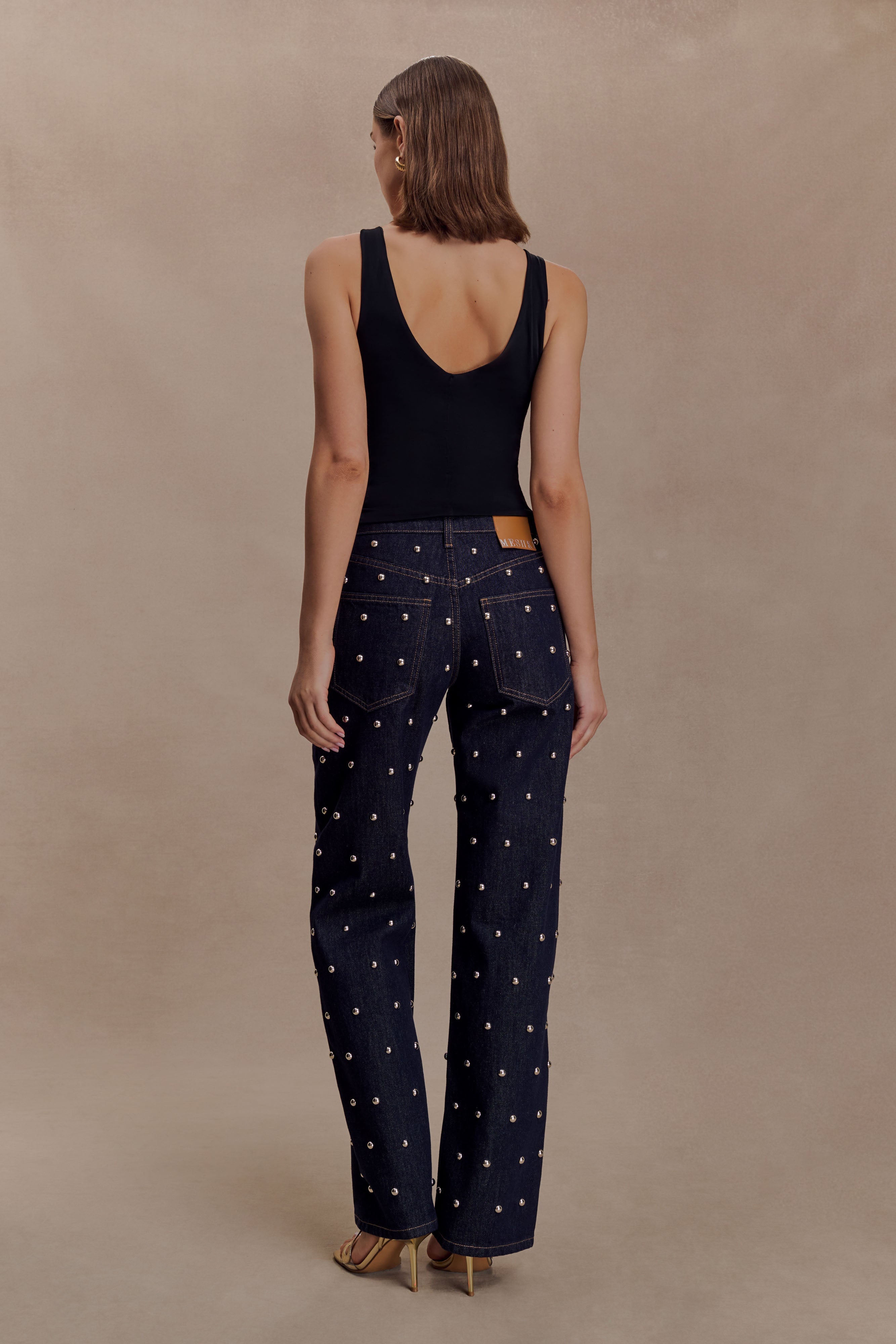 Spencer Slinky Top with Hardware in Black – Chic&Drifts