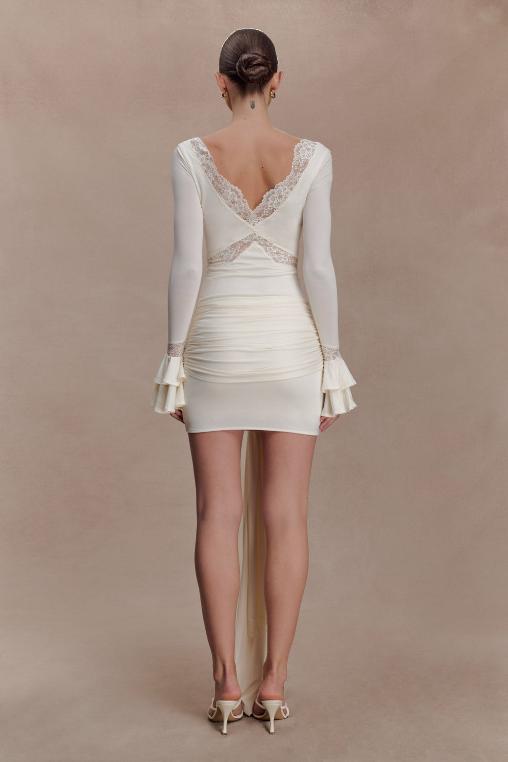 Electra Slinky Lace Mini Dress
