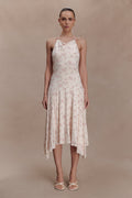 Sylvie Modal Hankie Midi Dress