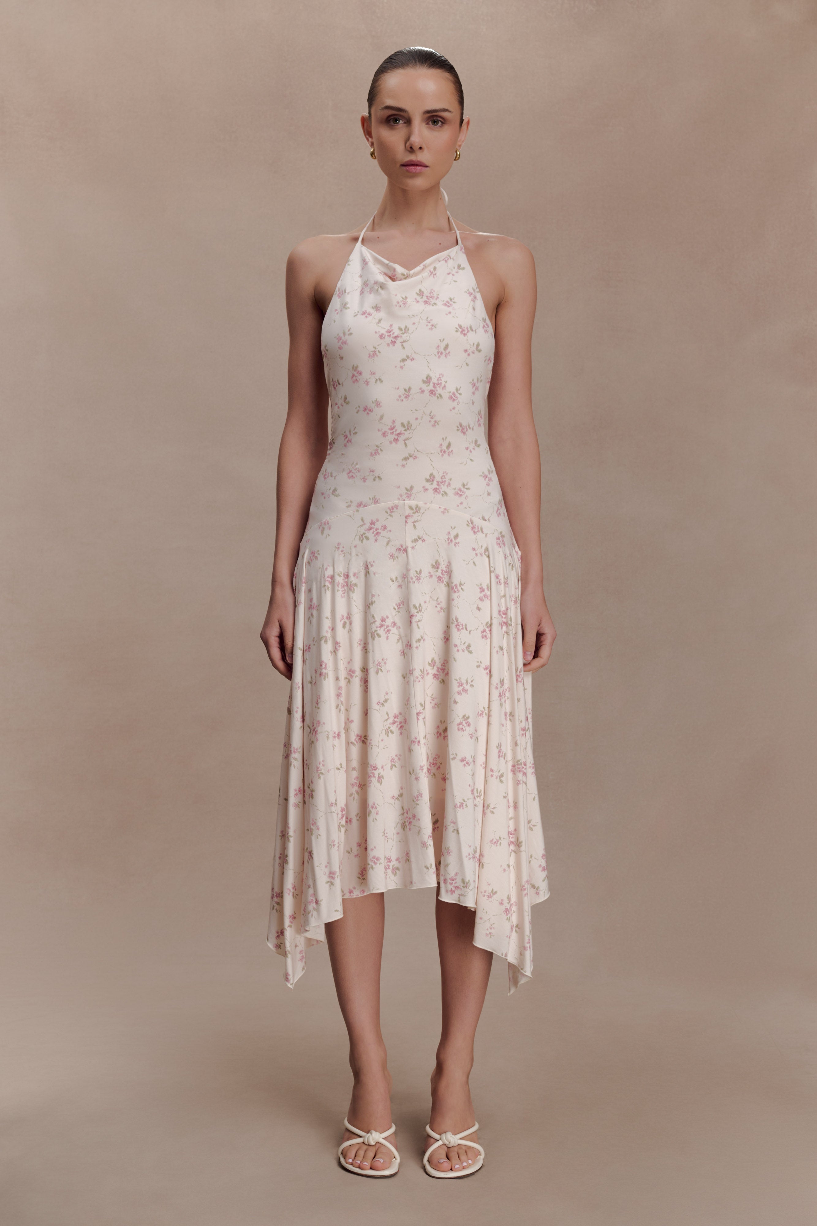 Sylvie Modal Hankie Midi Dress