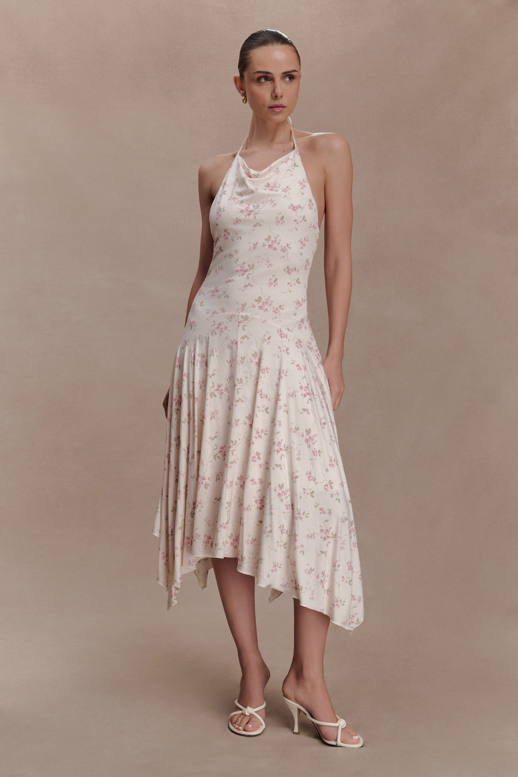 Sylvie Modal Hankie Midi Dress