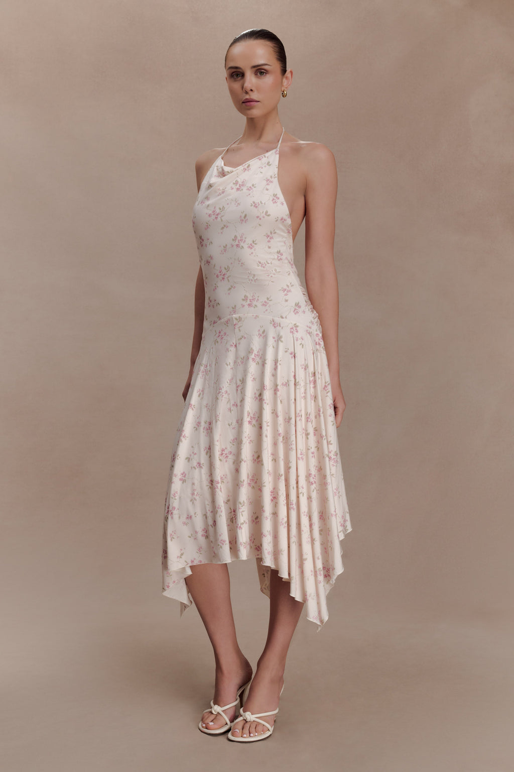 Sylvie Modal Hankie Midi Dress