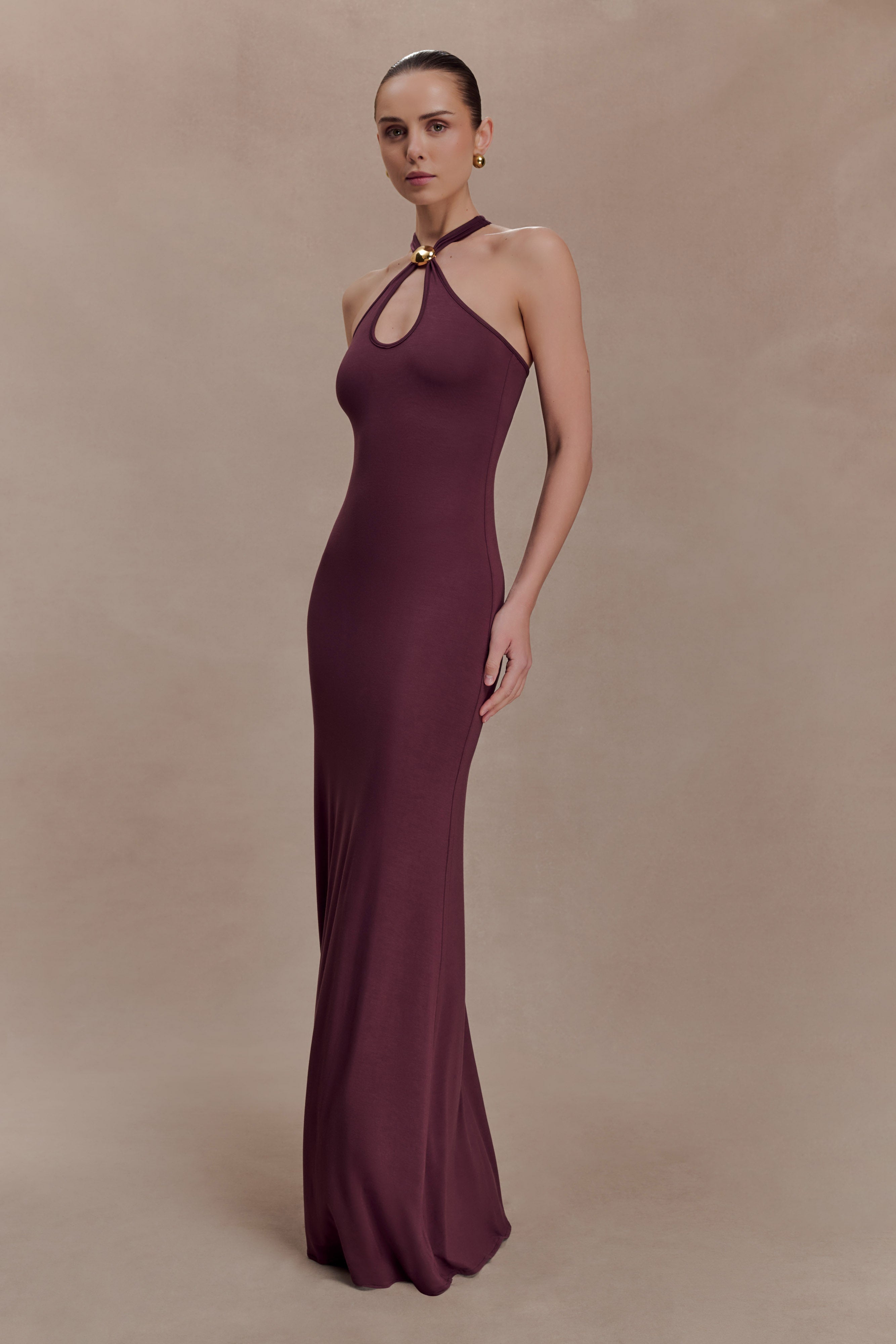 Ramona Modal Maxi Dress With Hardware