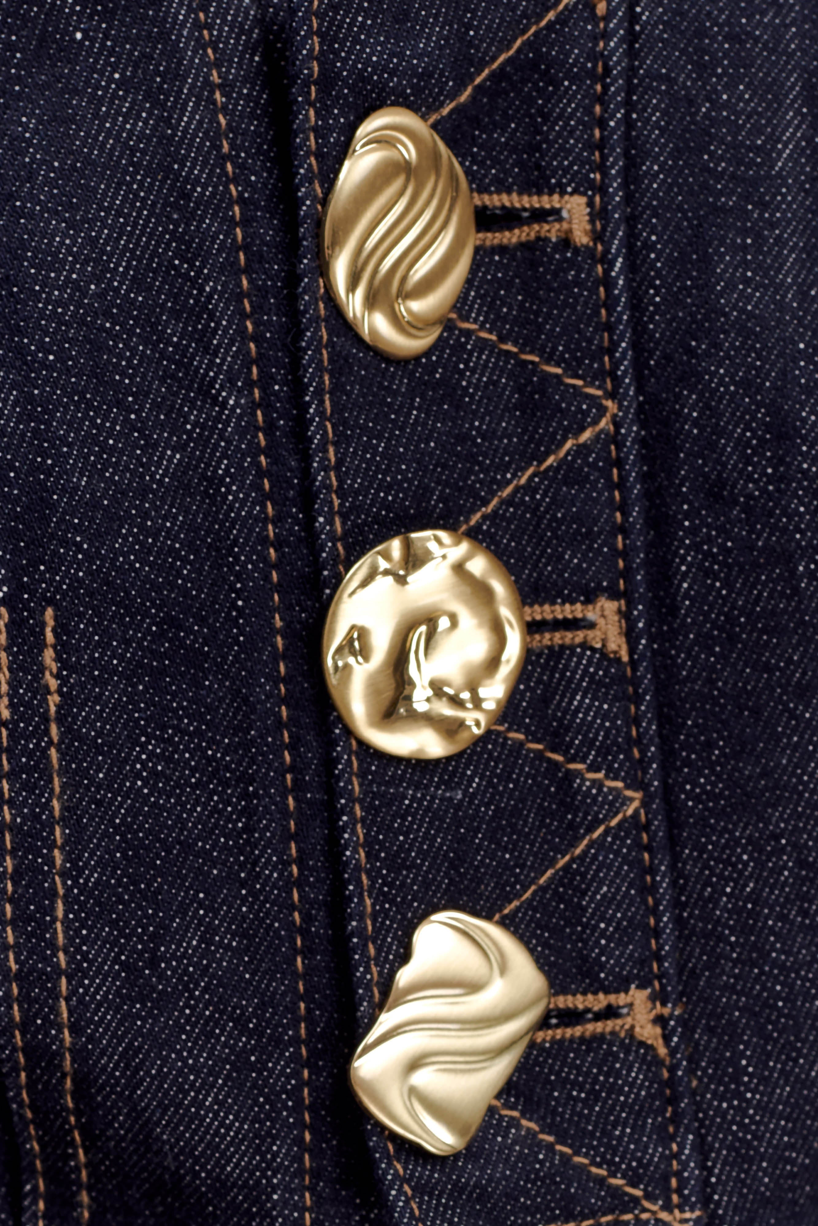 Demi High Waisted Denim Shorts in Washed Indigo Blue – Chic&Drifts
