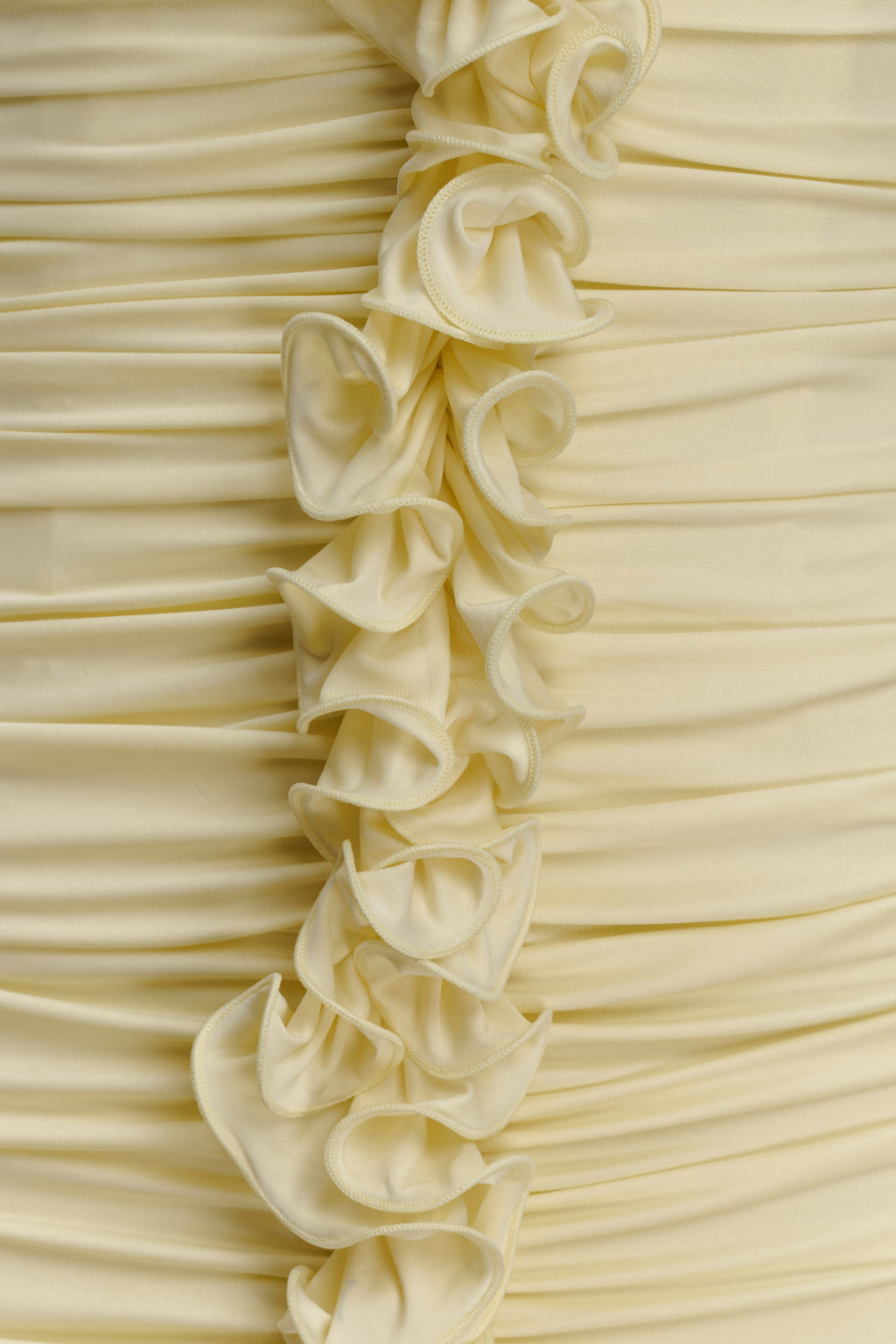 Alessandra Slinky Ruffle Maxi Dress