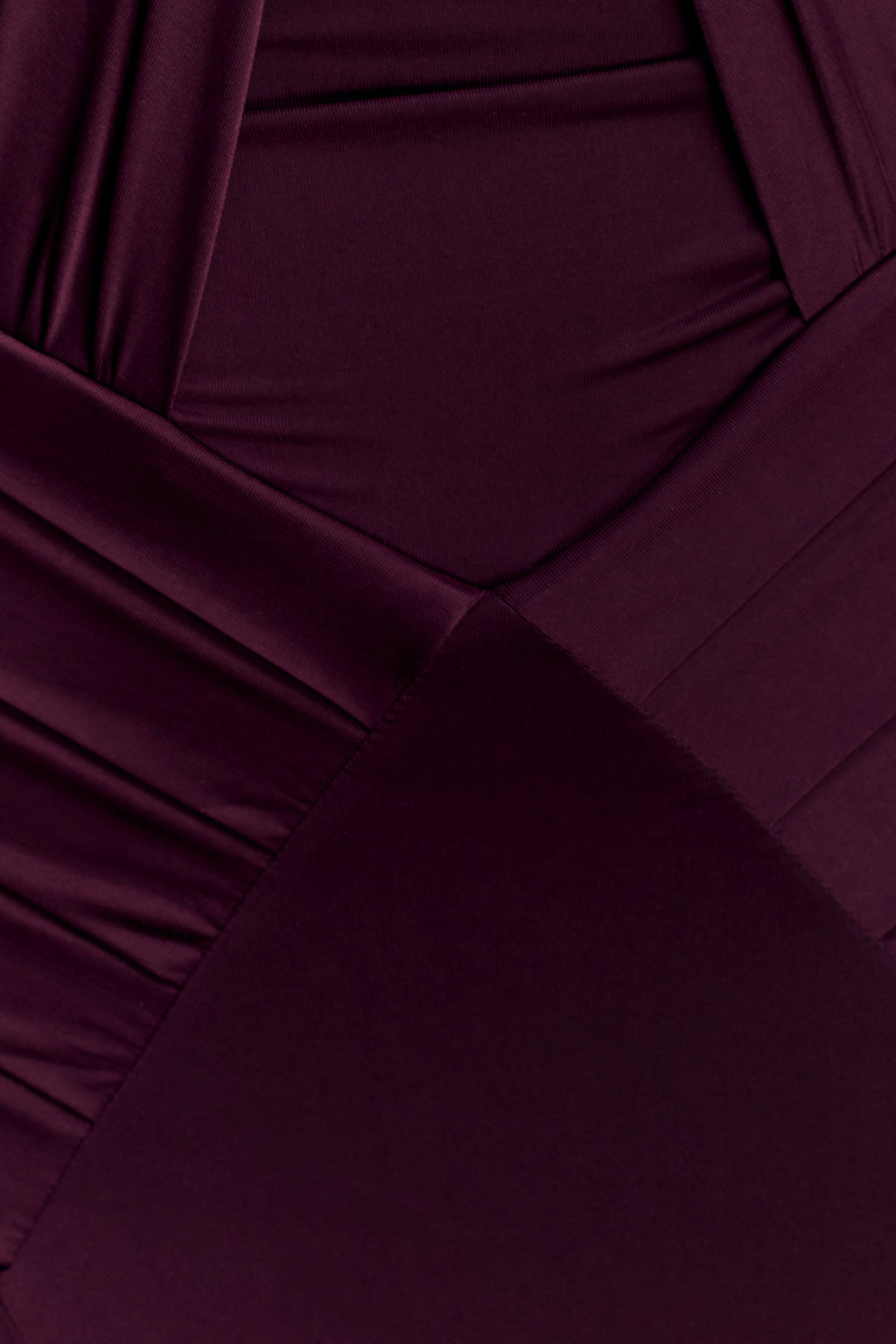 Indira Gathered Slinky Halter Maxi Dress