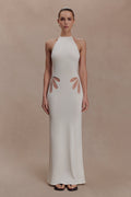 Brock Knit Halter Maxi Dress