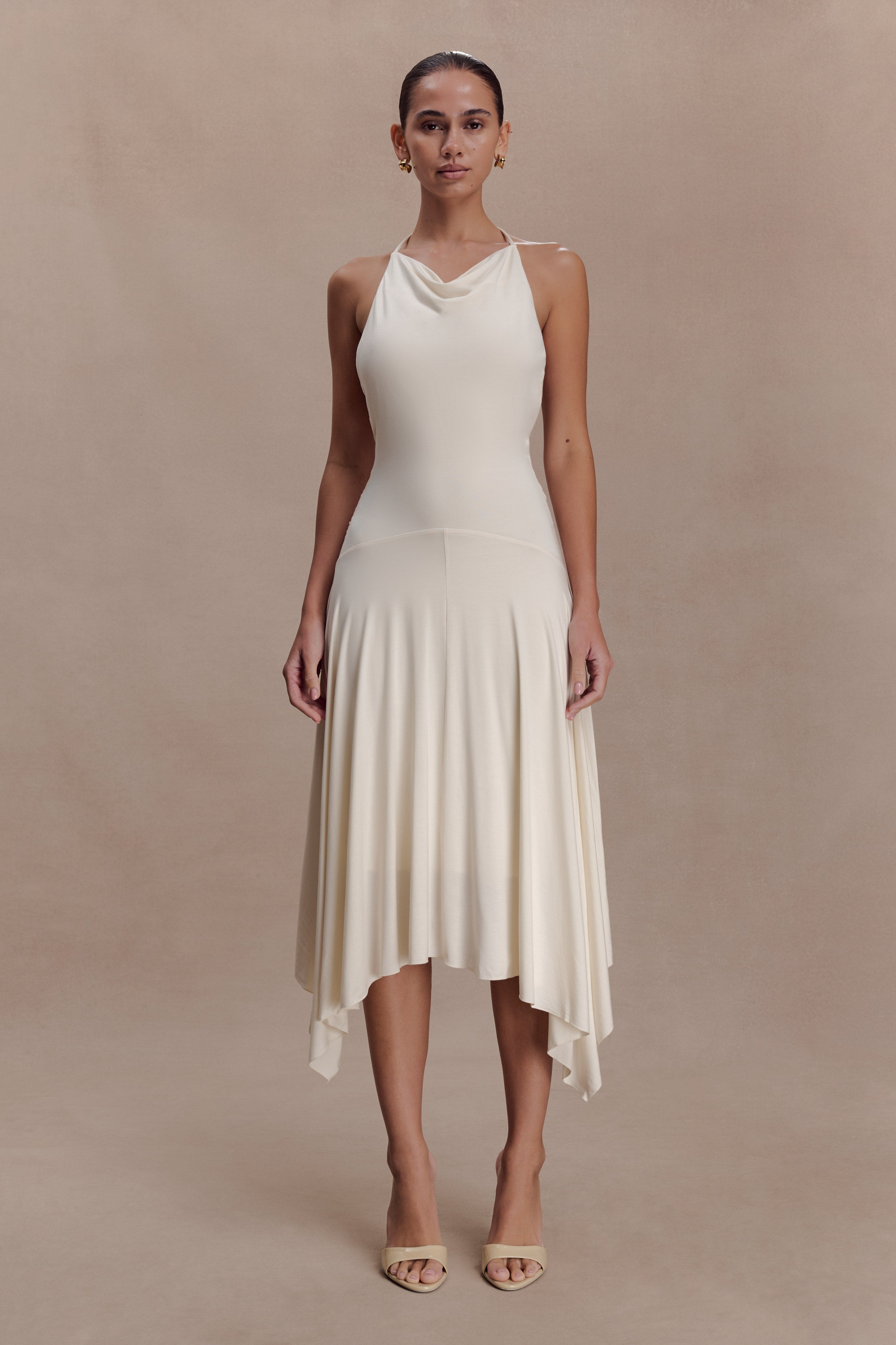 Sylvie Modal Hankie Midi Dress