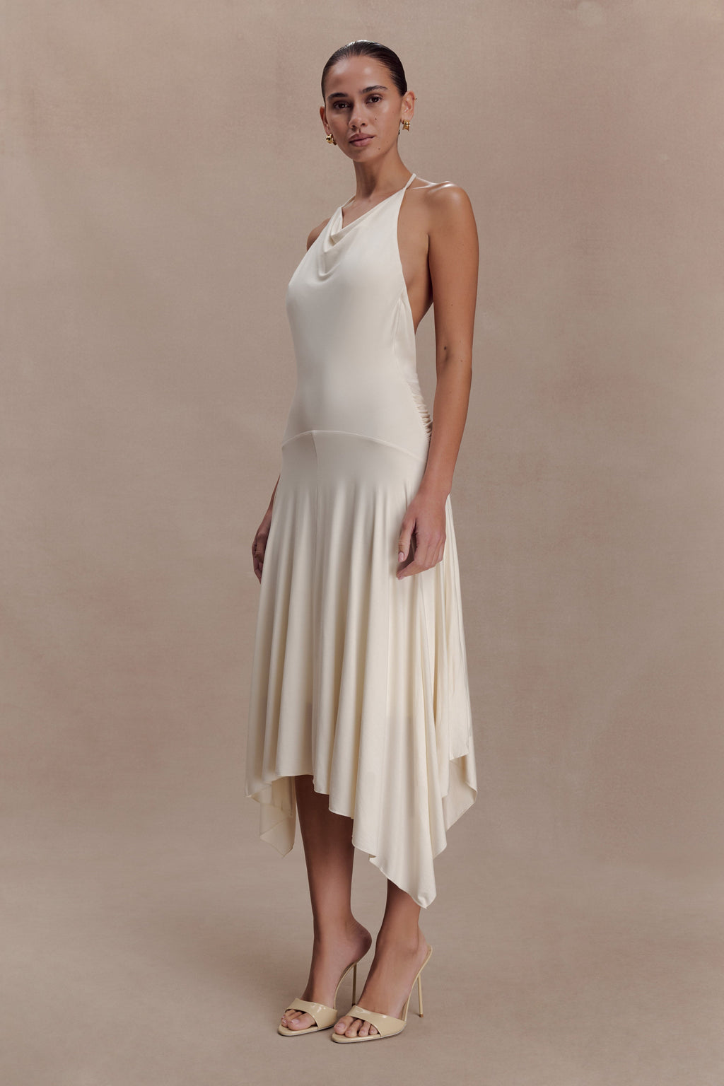 Sylvie Modal Hankie Midi Dress