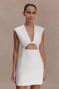 Victoria Cut Out Suiting Mini Dress