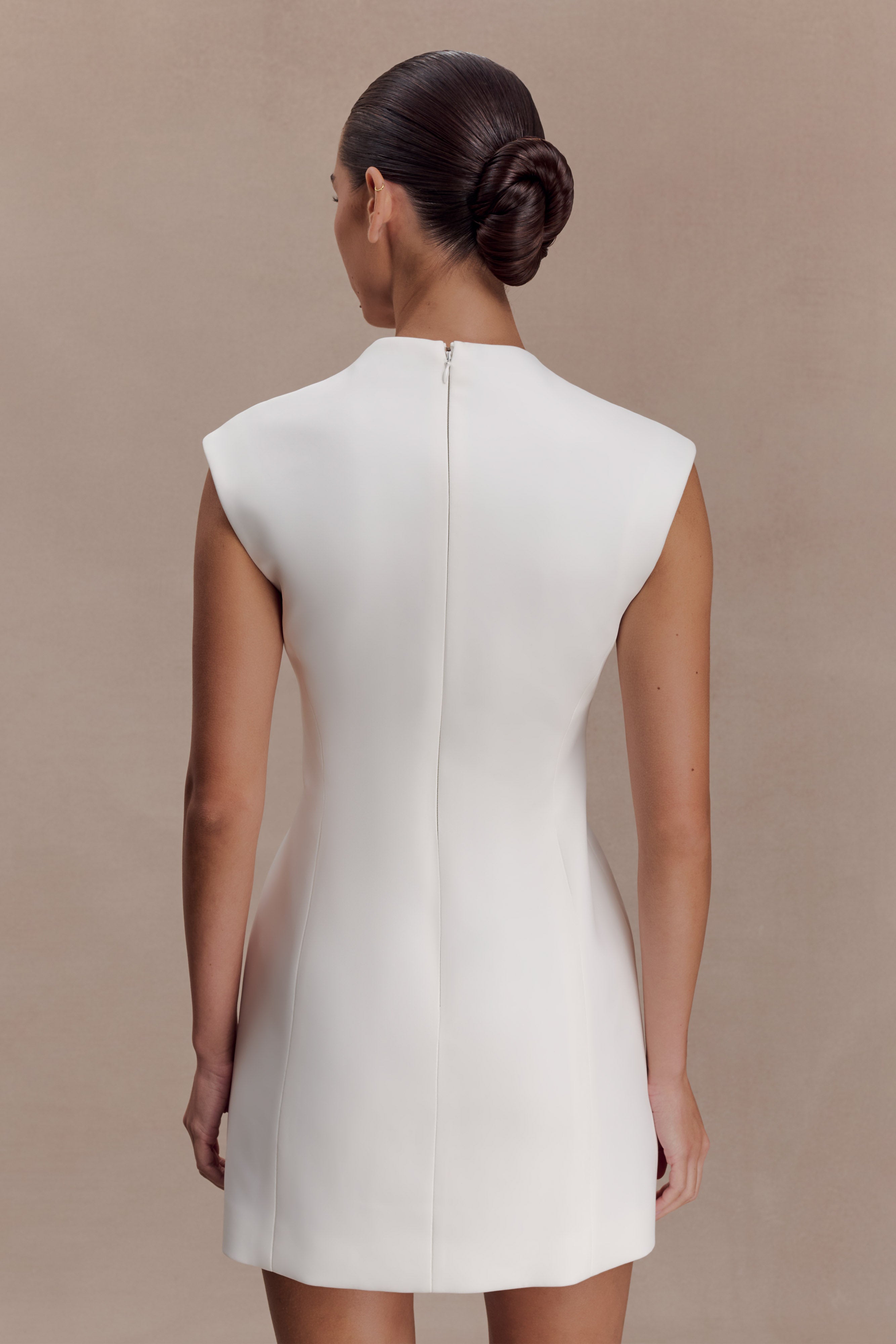 Victoria Cut Out Suiting Mini Dress