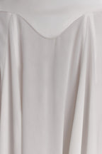 Susan Chiffon Halter Maxi Dress in Ivory – Chic&Drifts