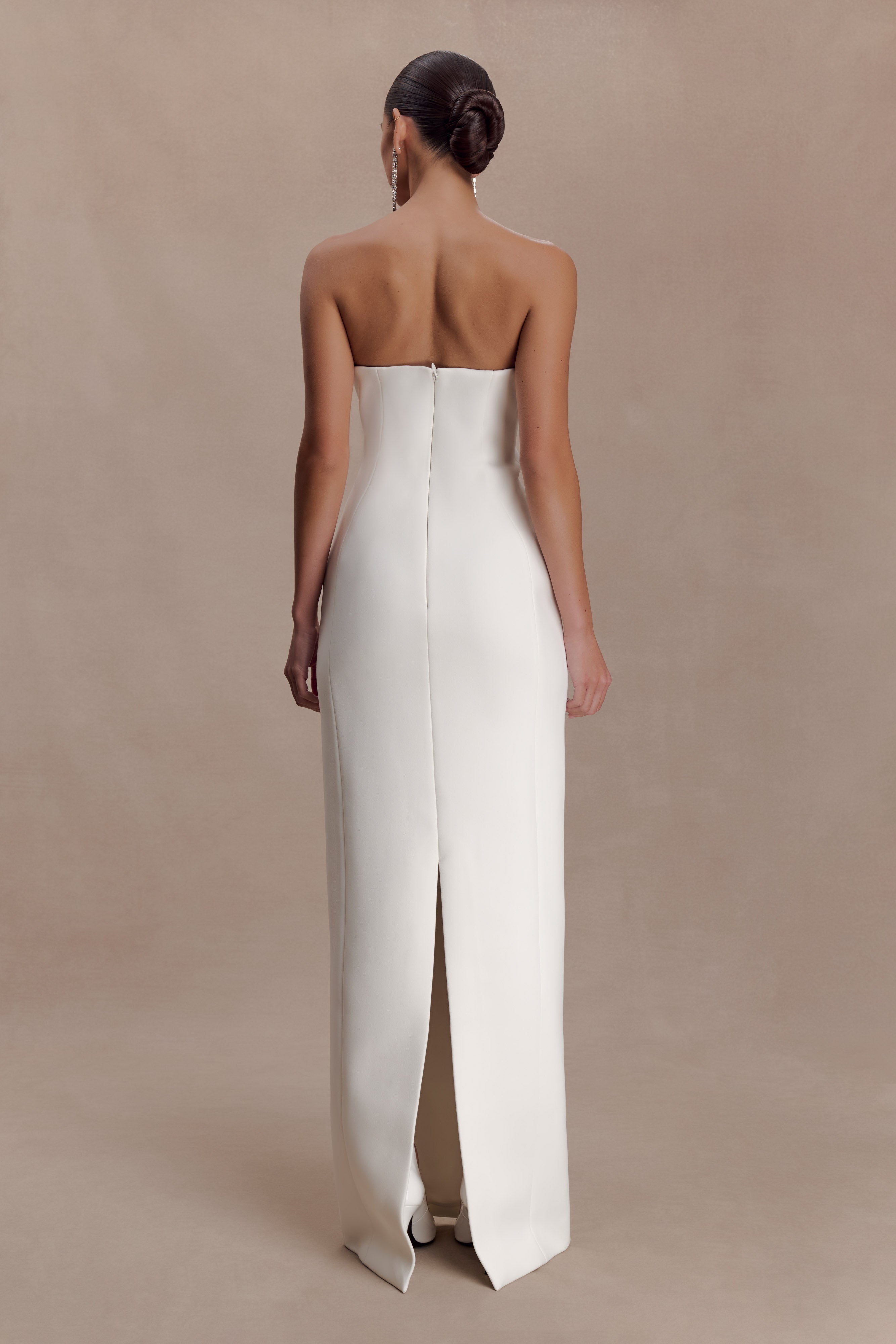 Hilda Embellished Strapless Maxi Dress