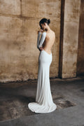 Marlene Slinky Low Back Maxi Dress