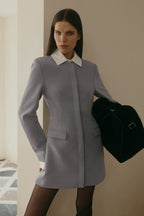 Gretchen Suiting Mini Dress in Black – Chic&Drifts