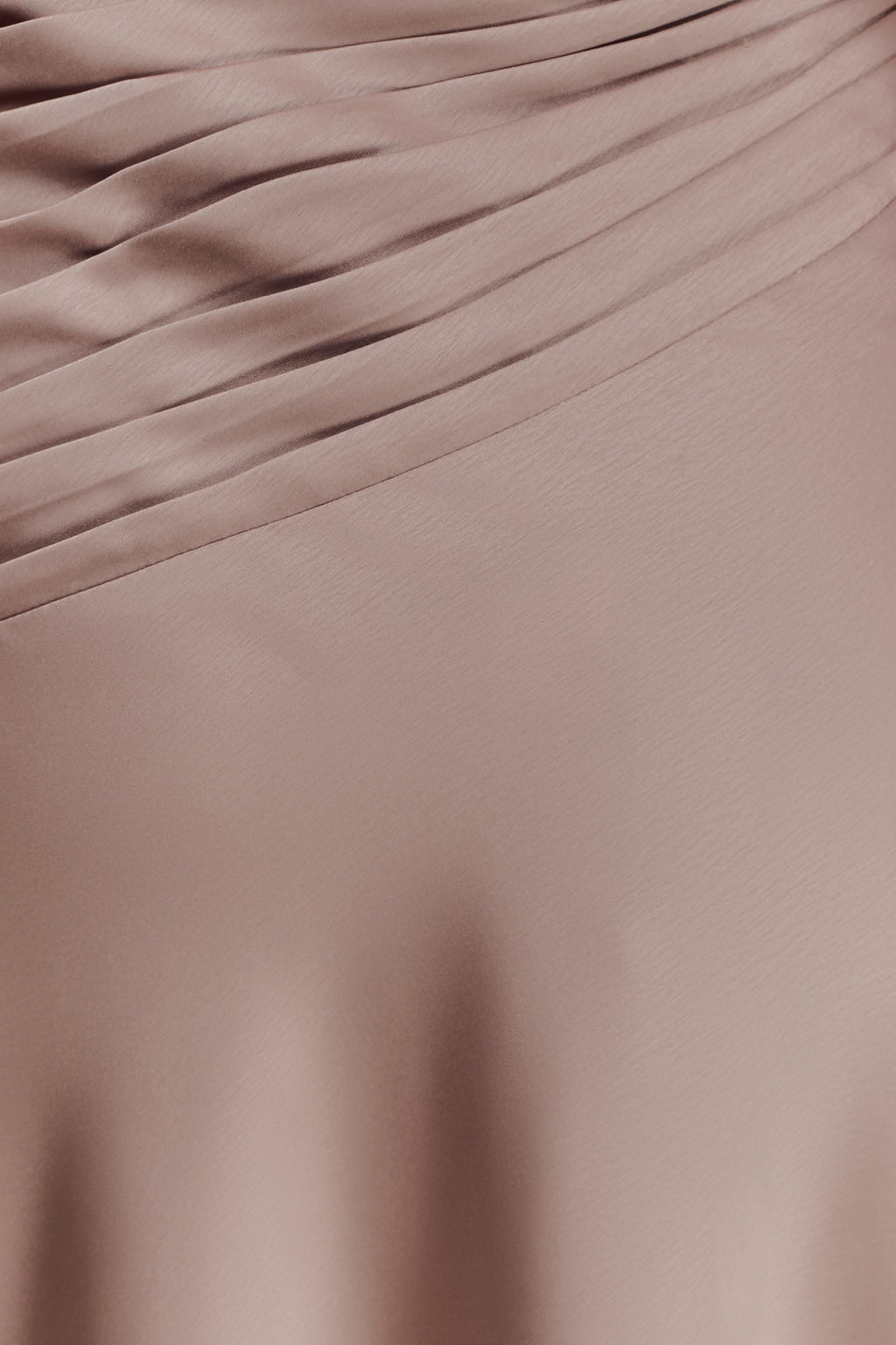 Lyla Asymmetrical Satin Maxi Dress