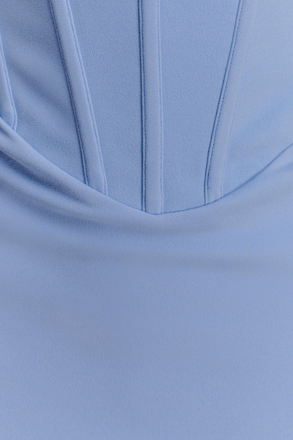 Luella Crepe Corset Maxi Dress