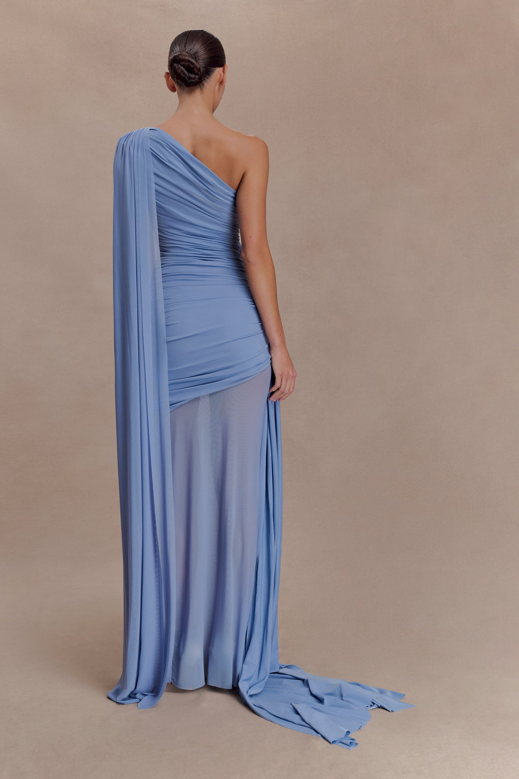 Asher Slinky One Shoulder Maxi Dress