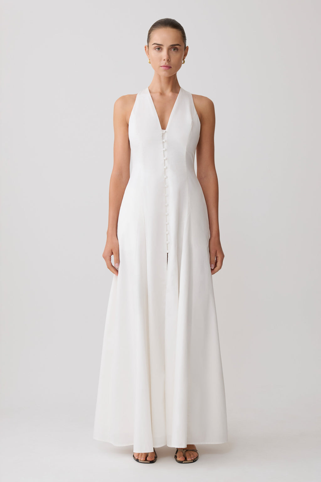 Sienna Button Down Maxi Dress