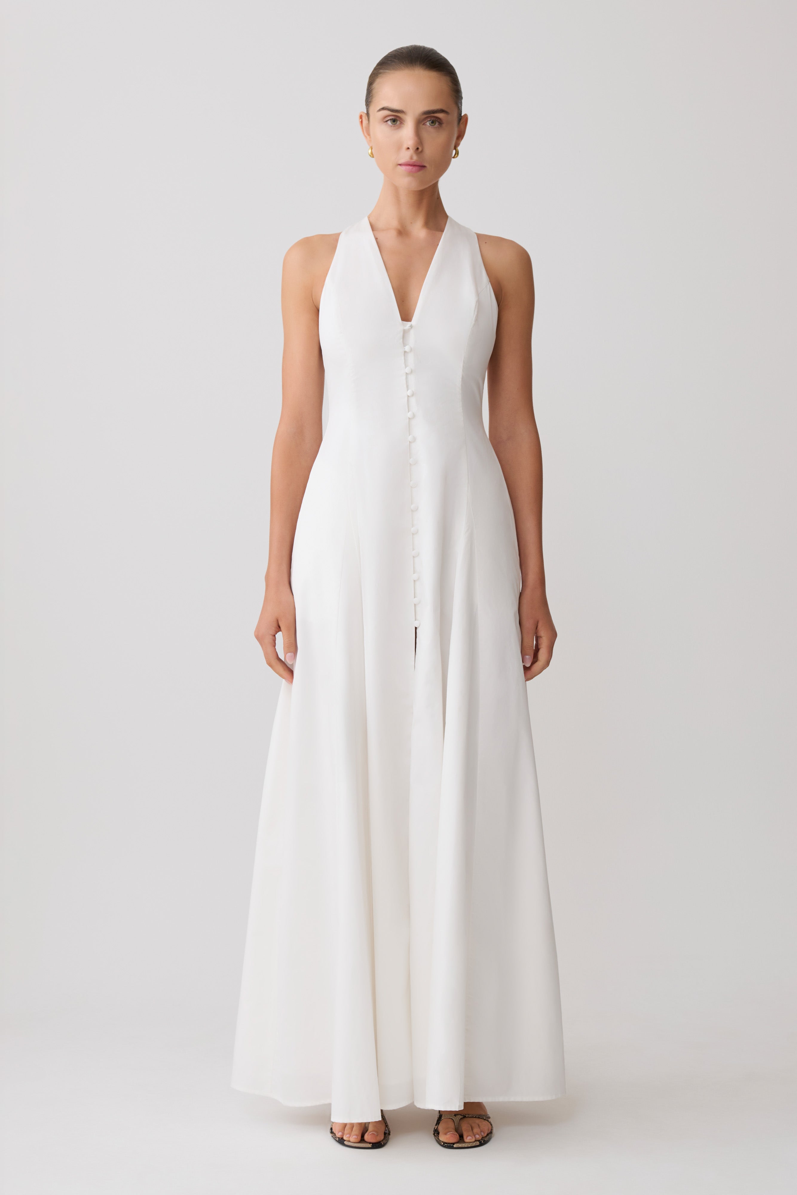 Sienna Button Down Maxi Dress