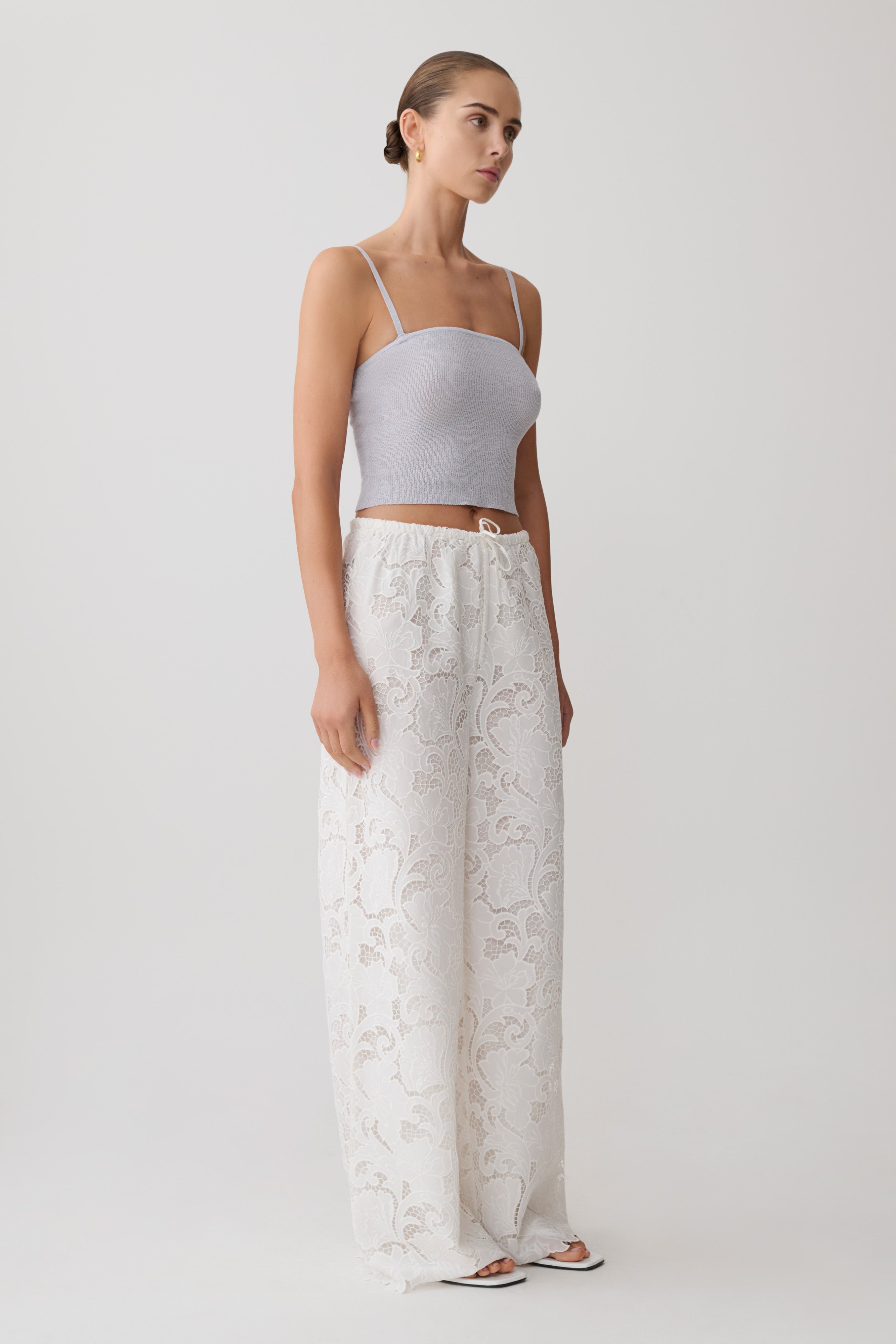 Jaytee Knit Top - Sky Blue