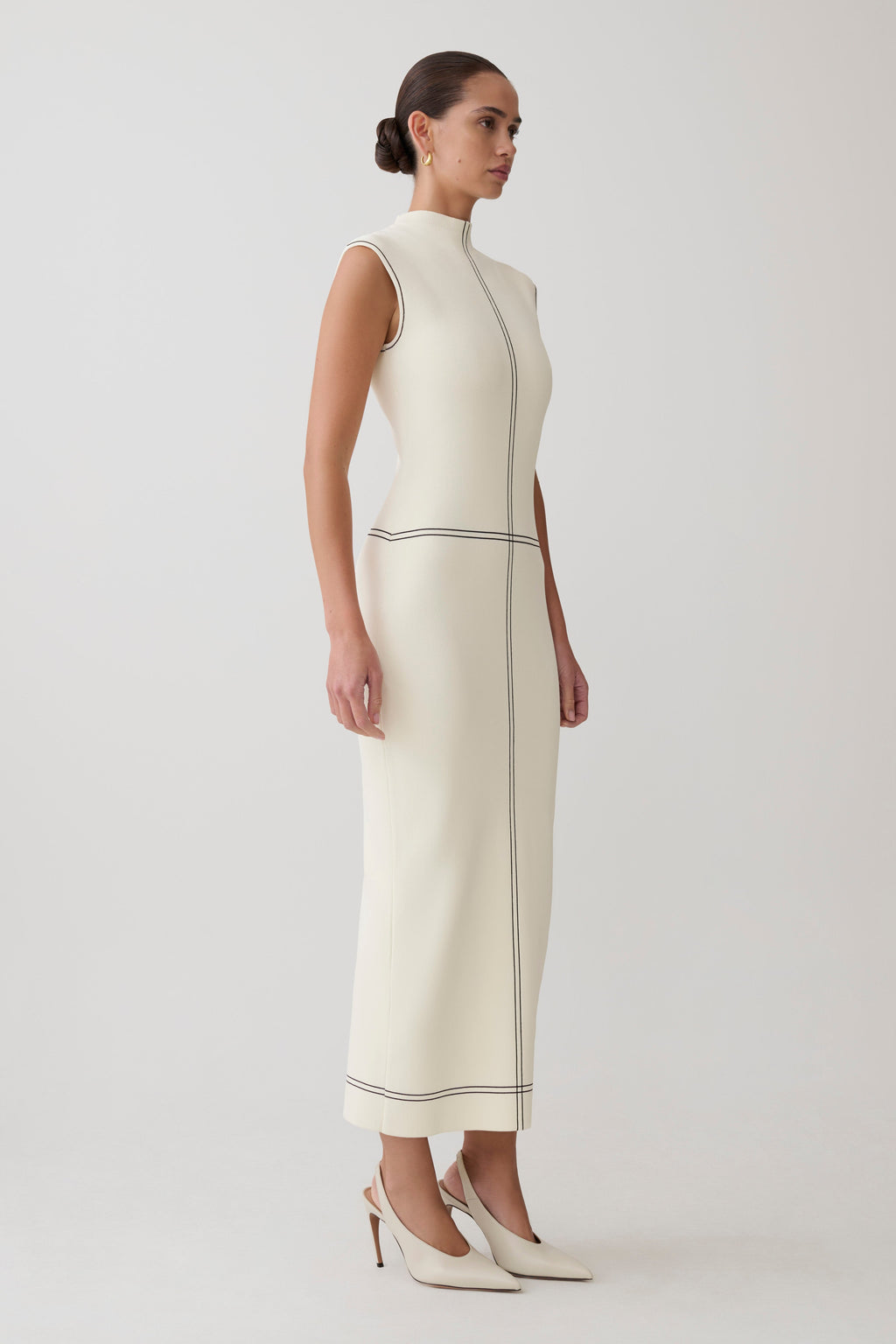 Malone Bandage Knit Midi Dress
