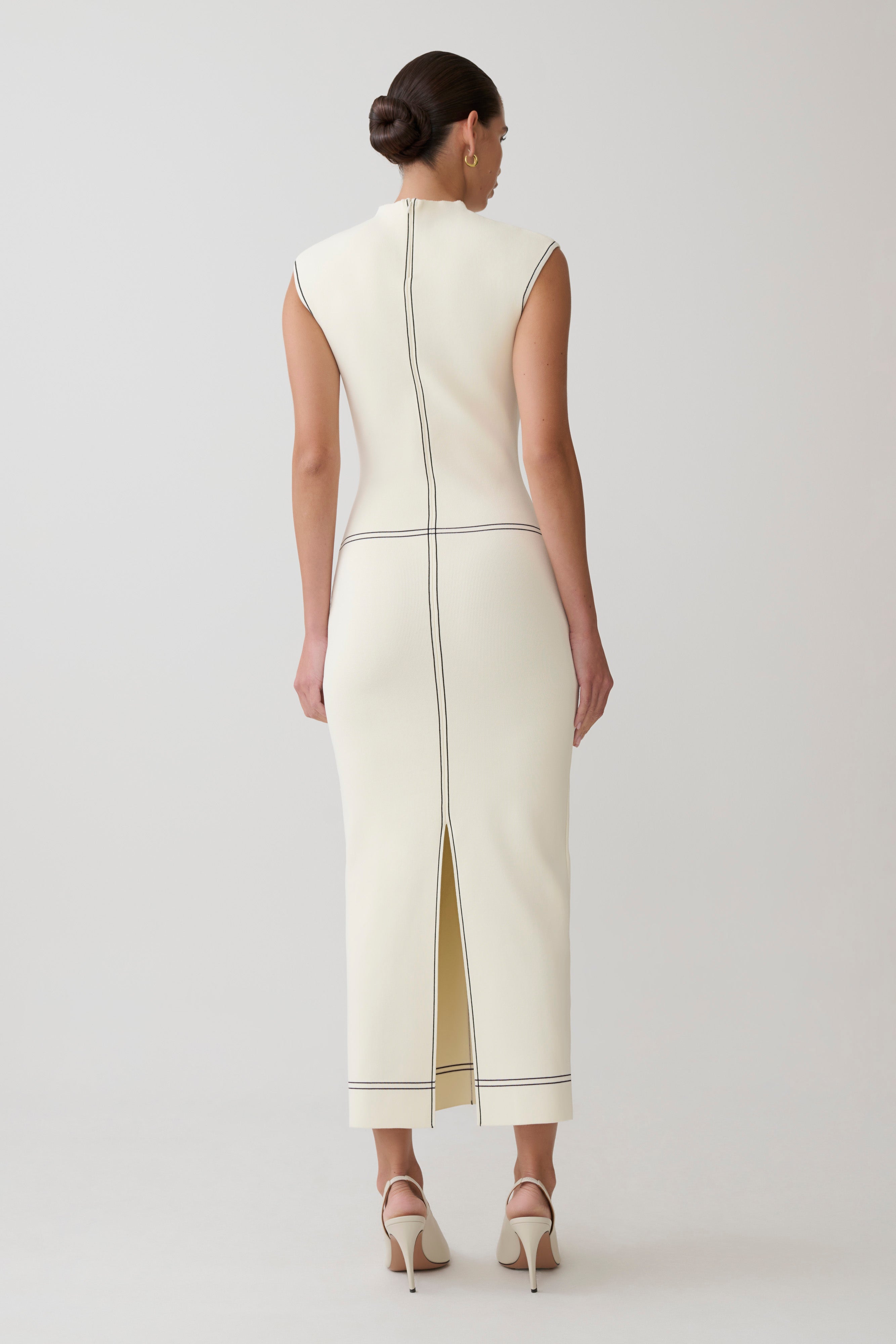 Malone Bandage Knit Midi Dress