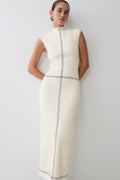 Malone Bandage Knit Midi Dress