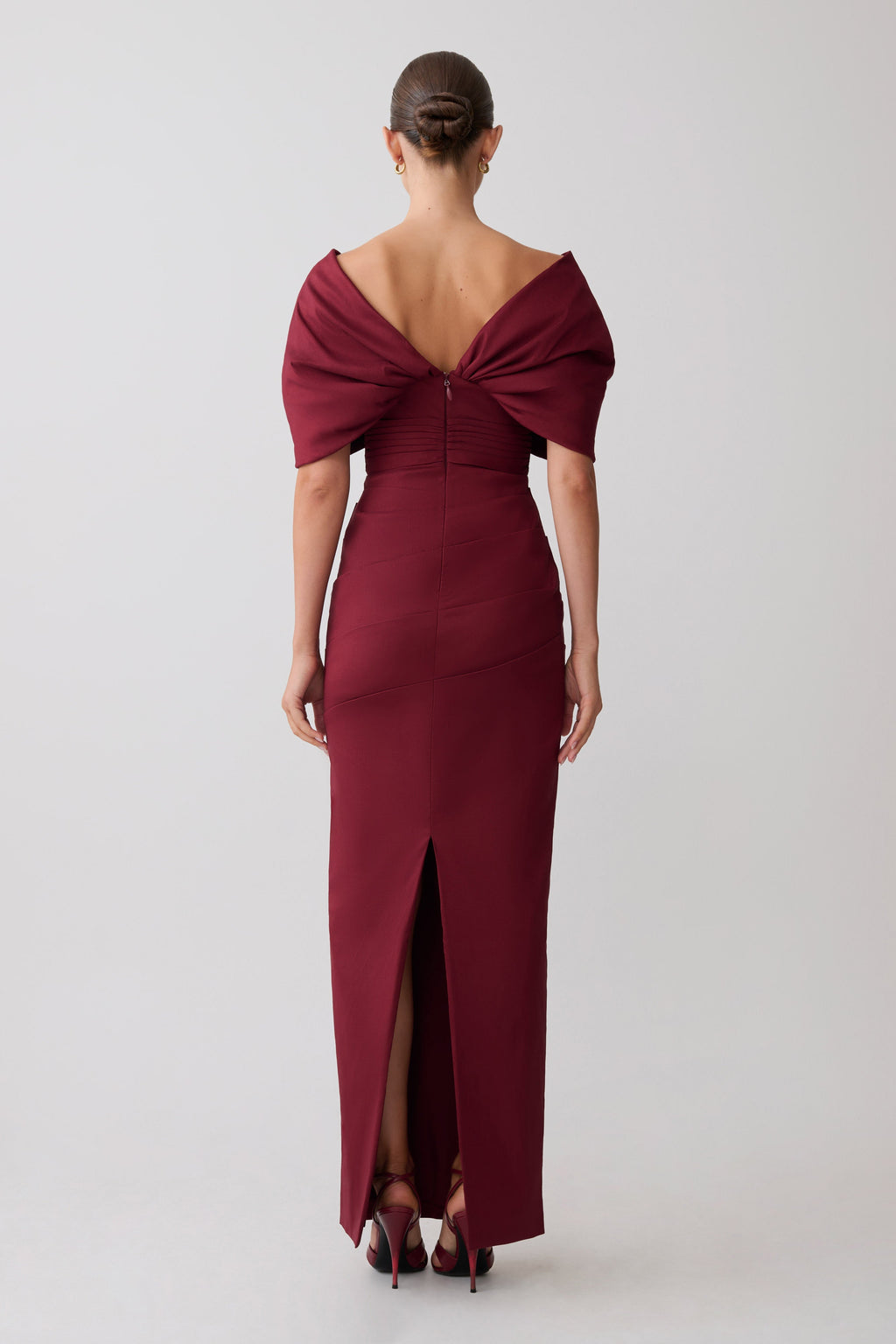 Thelma Bardot Maxi Dress