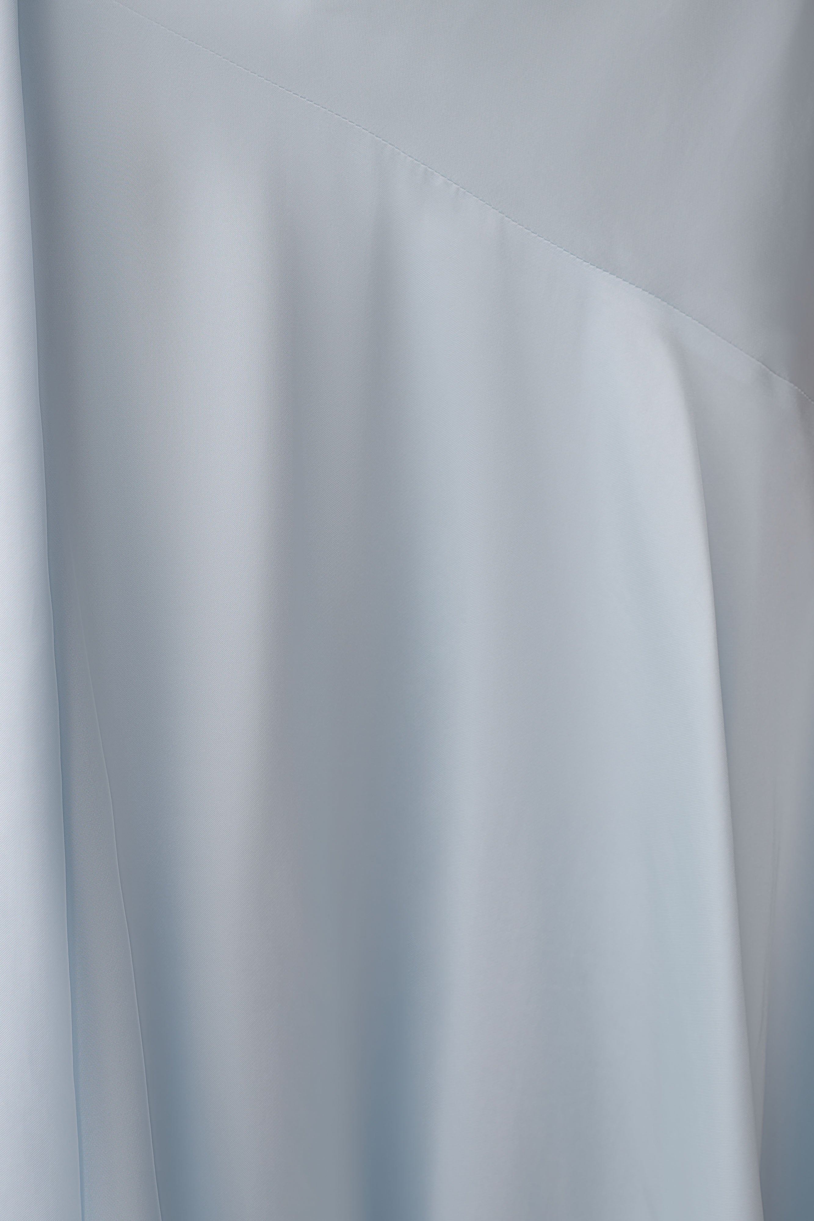 Evelina Halter Asymmetric Hem Midi Dress