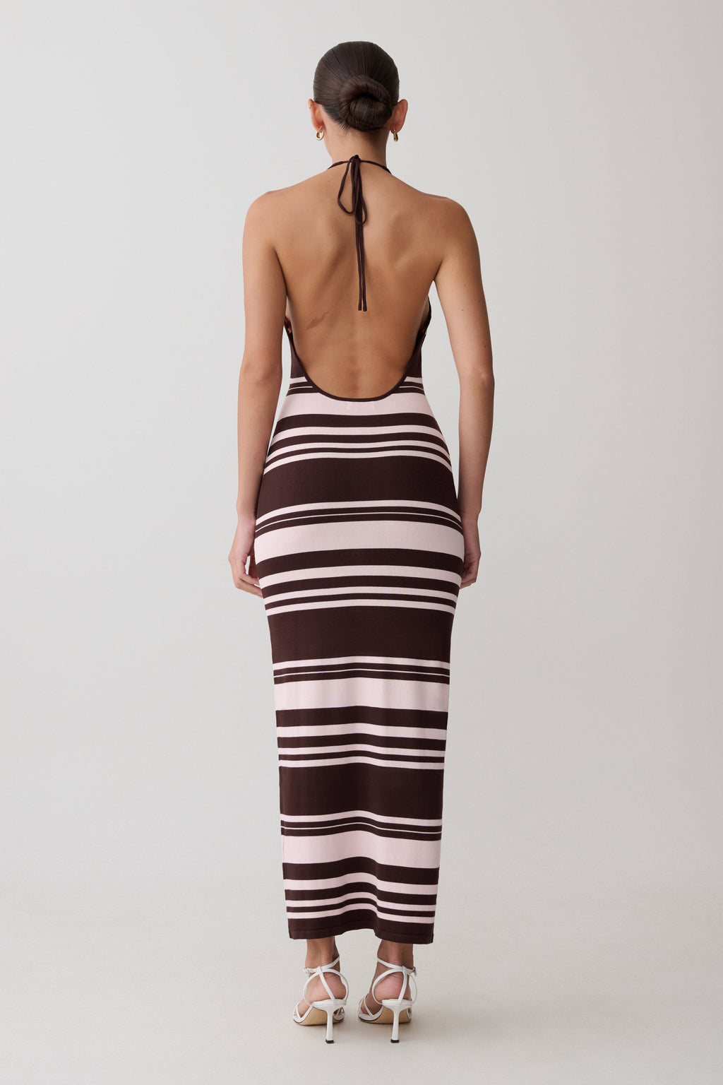 Brienne Stripe Midi Dress