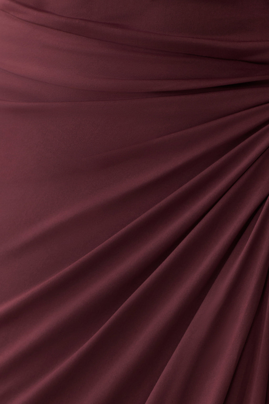 Alyn Off Shoulder Draped Maxi Dress