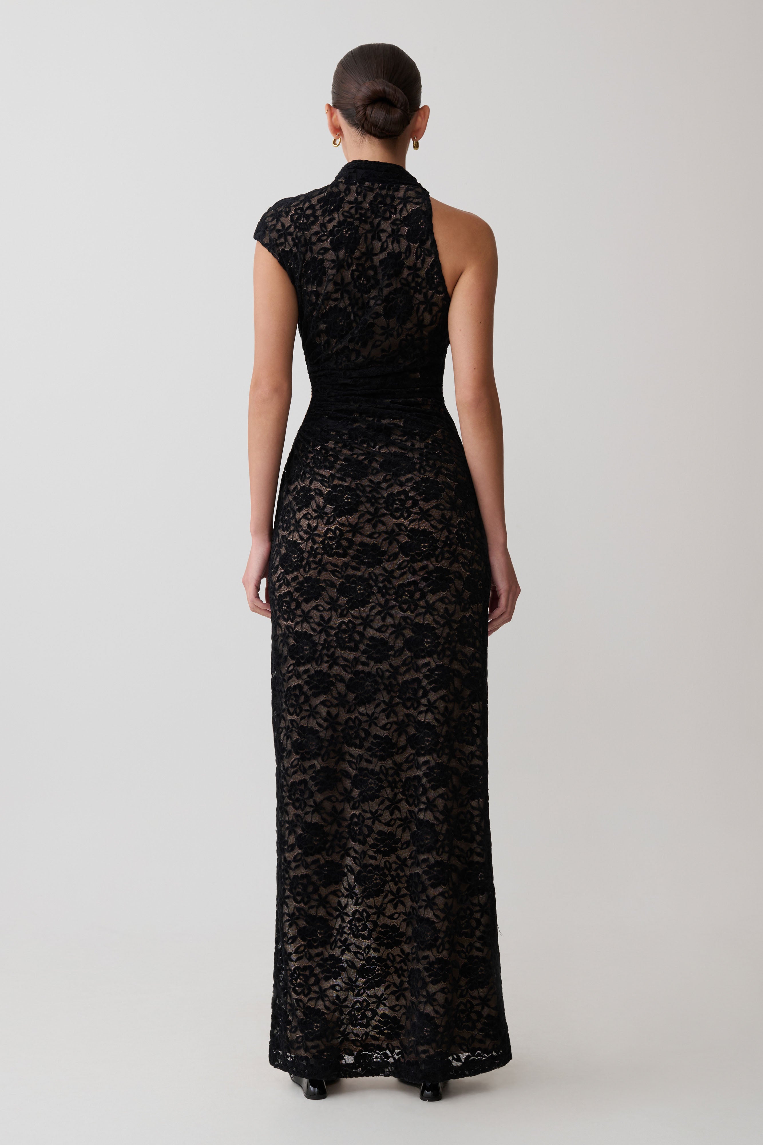 Trinh One Shoulder Maxi Dress