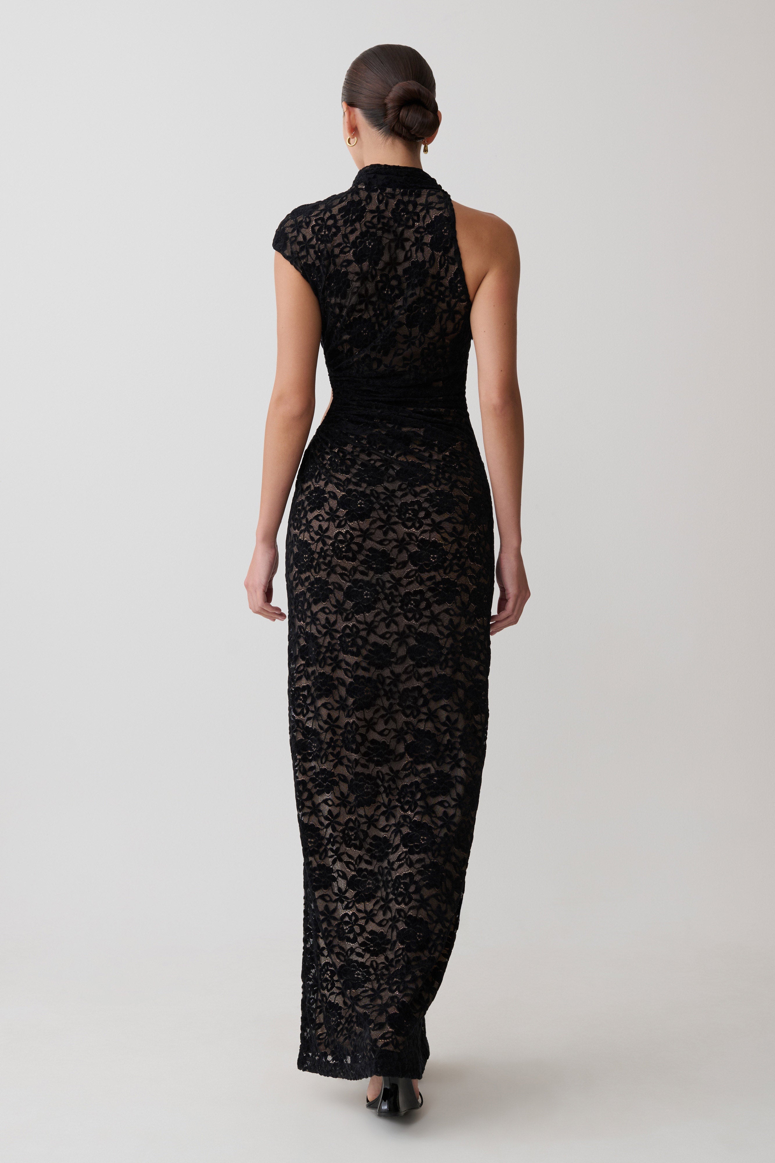 Trinh One Shoulder Maxi Dress