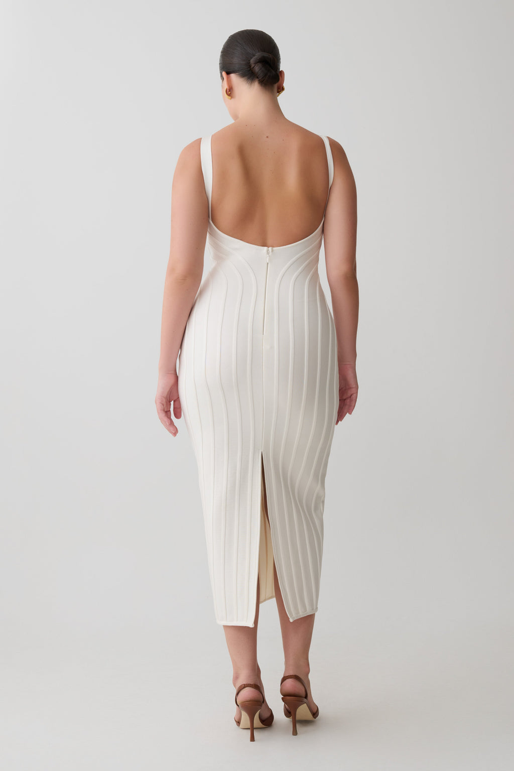 Gia Bandage Knit Midi Dress