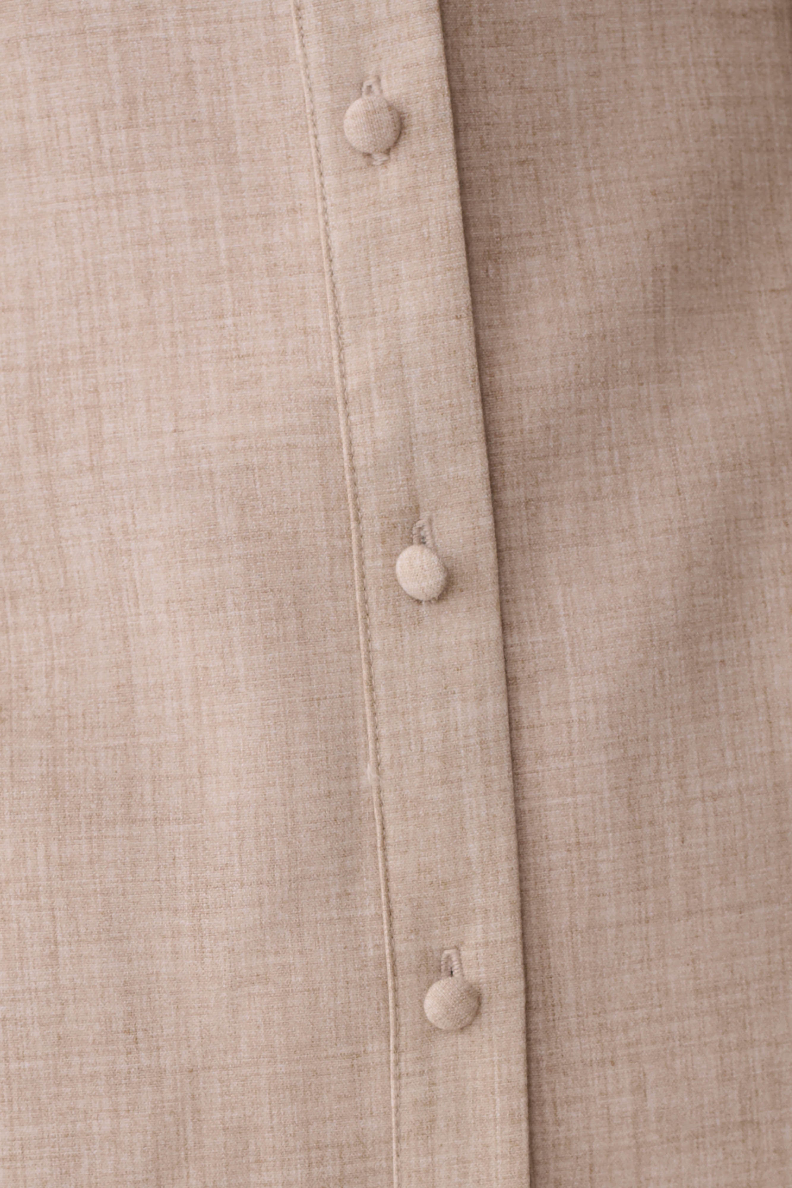 Dorian Fitted Shirt Midi Dress