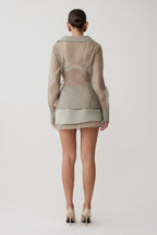 Frankie Organza Cross Over Shirt