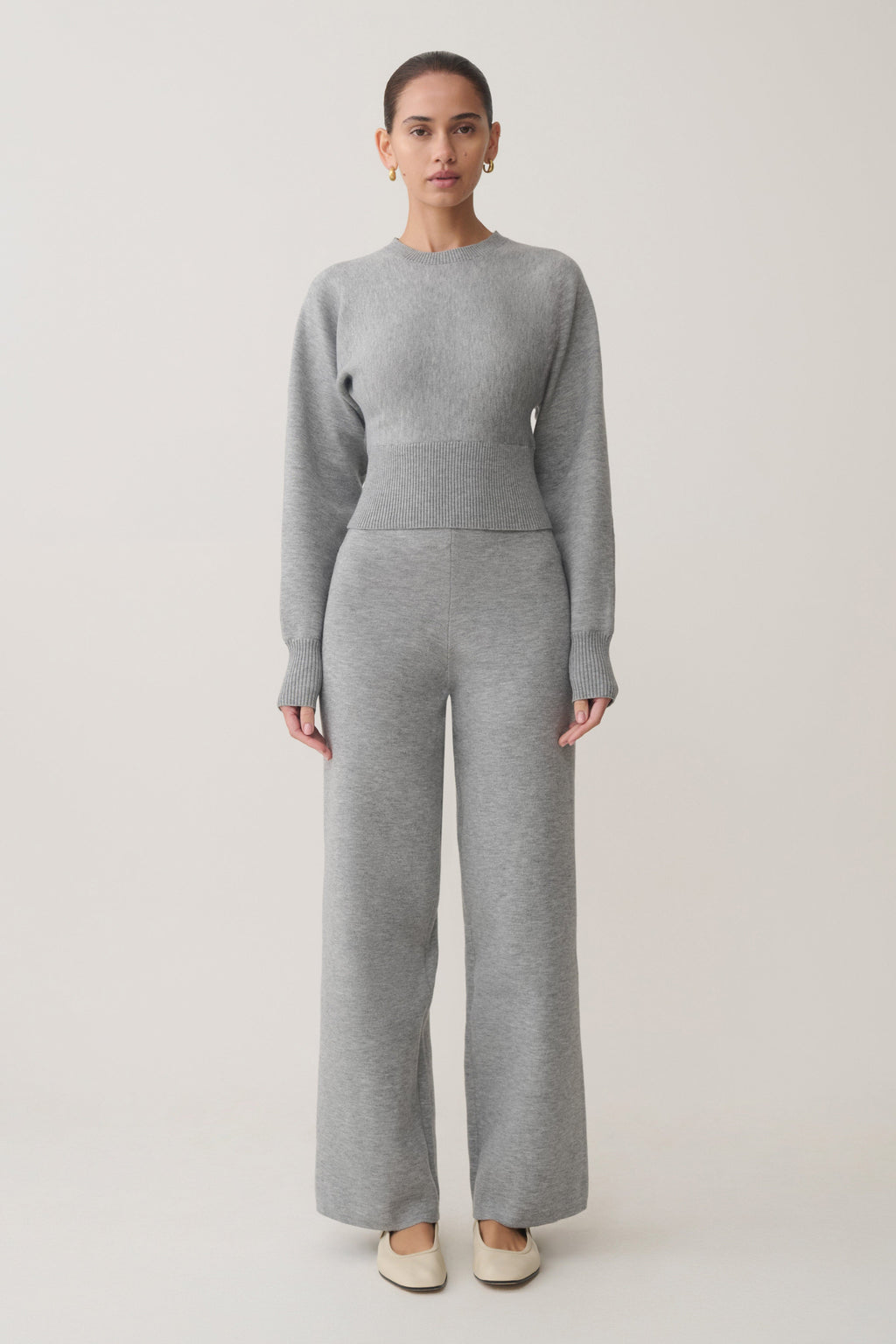 Kerrymae Straight Leg Knit Trousers in Black – Chic&Drifts