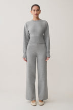 Kerrymae Straight Leg Knit Trousers in Black – Chic&Drifts
