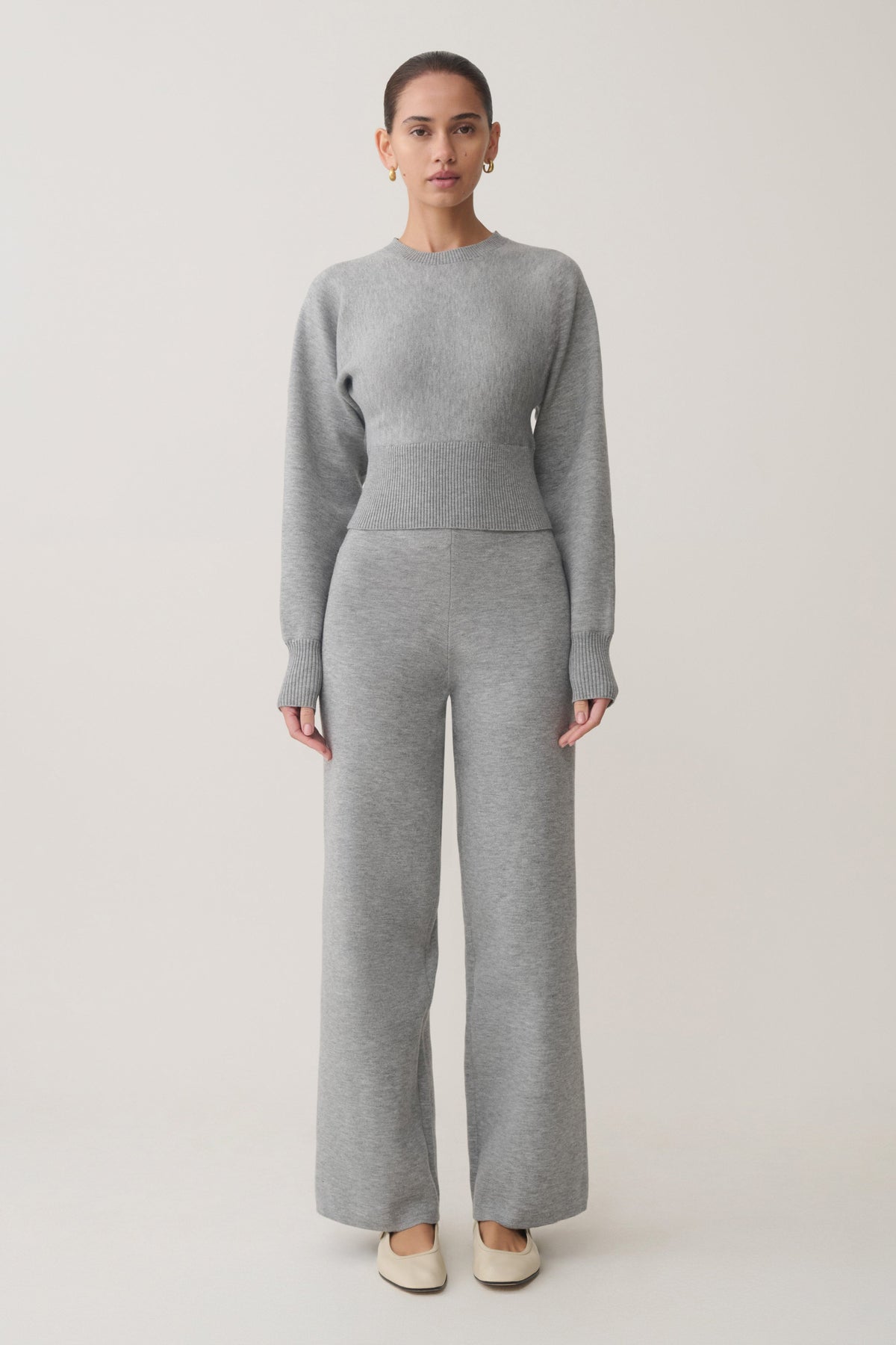Kerrymae Straight Leg Knit Trousers in Black – Chic&Drifts