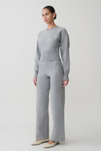 Kerrymae Straight Leg Knit Trousers in Black – Chic&Drifts