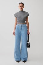 Niko Knit Oversized Top in Charcoal – Chic&Drifts