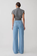Caitlin Mid Rise Jeans in Classic Blue – Chic&Drifts