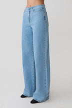 Caitlin Mid Rise Jeans in Classic Blue – Chic&Drifts