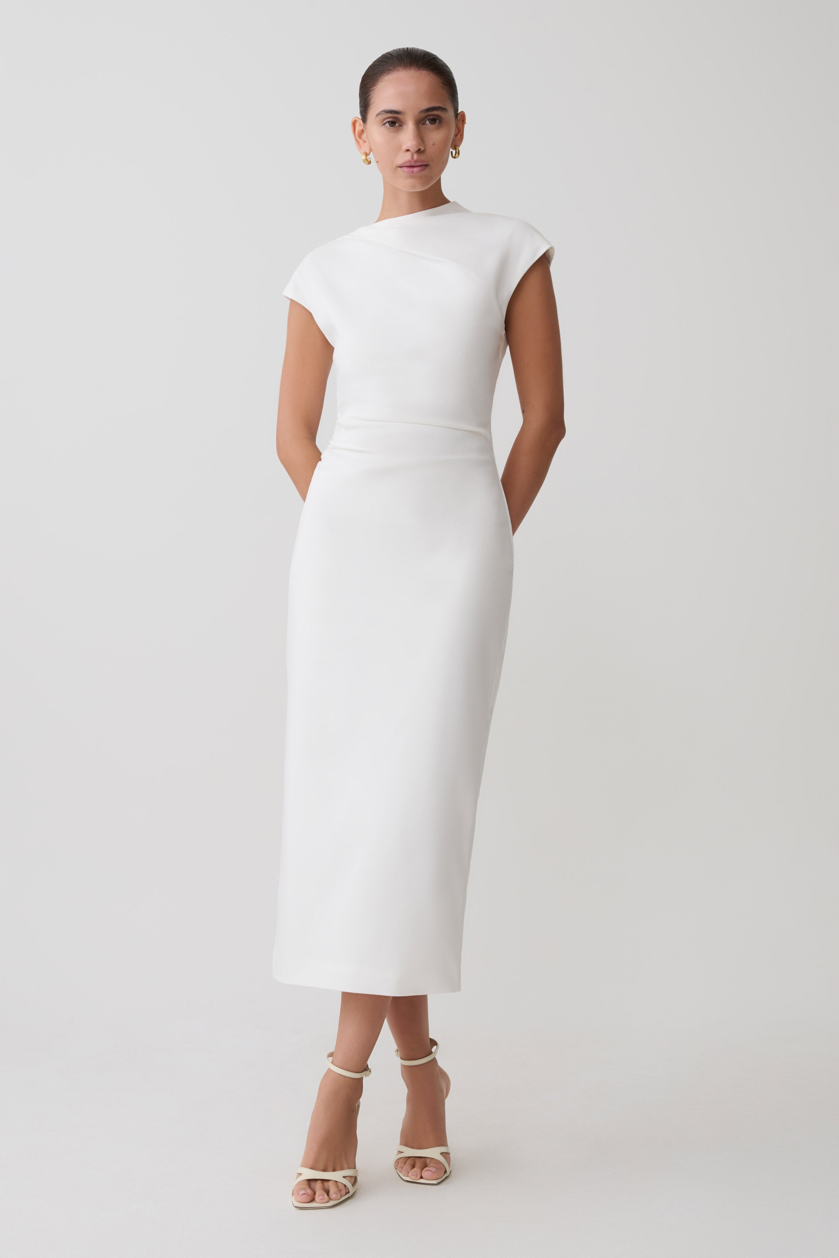 Lorena Cotton Midi Dress