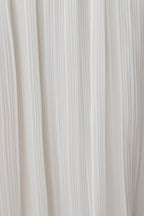 Juno Strapless Pleated Maxi Gown in White – Chic&Drifts