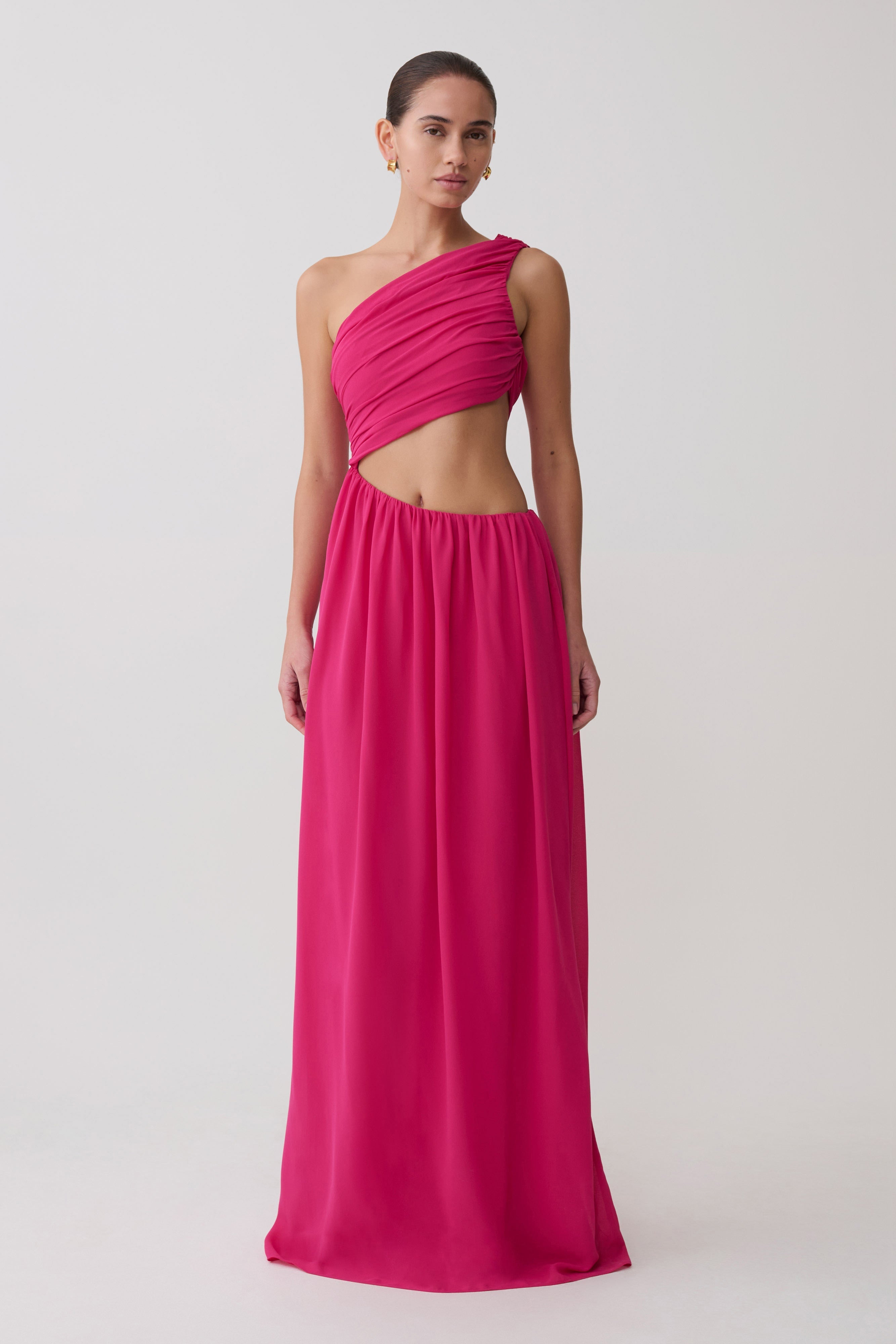 Aria Chiffon Cut Out Maxi Dress