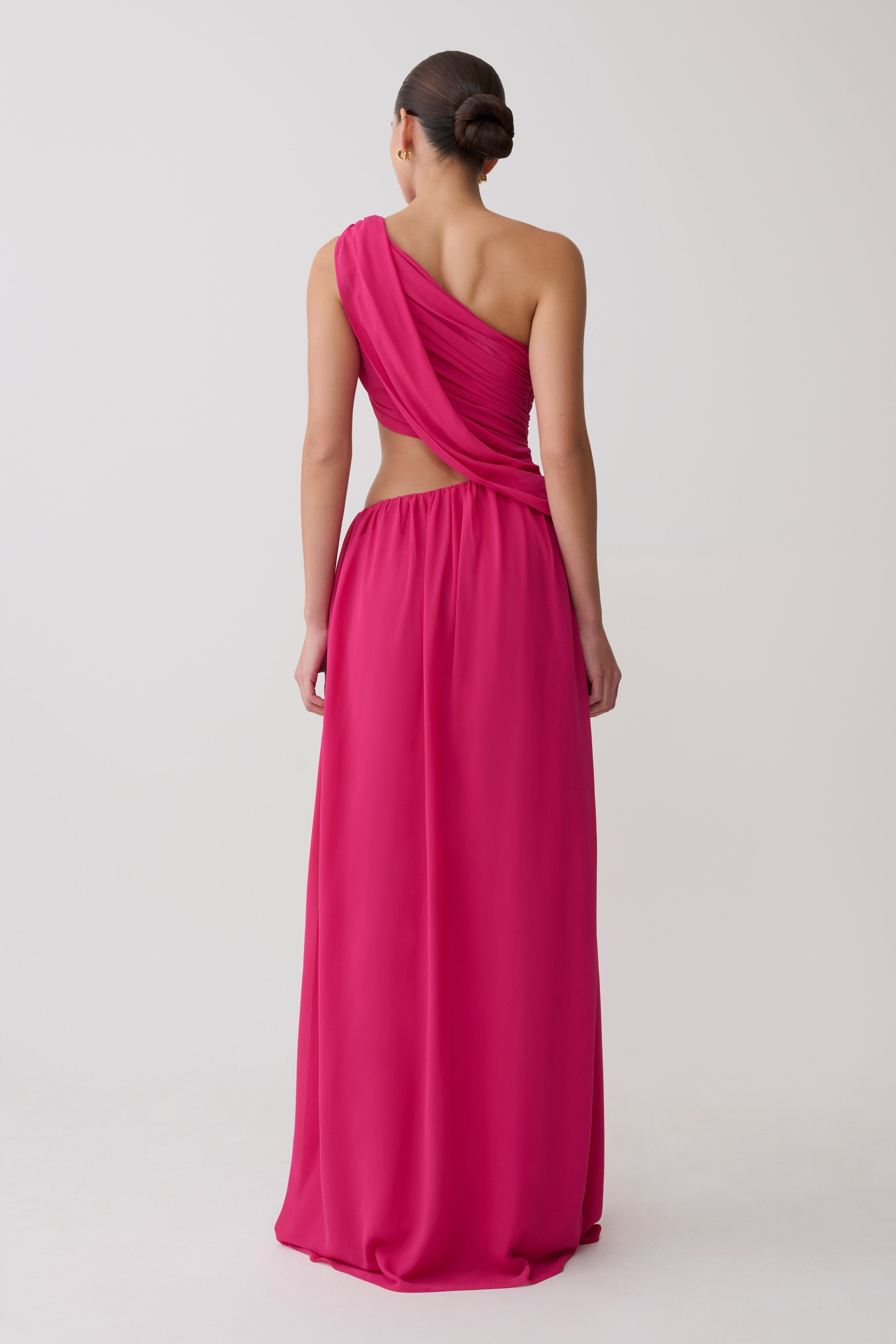 Aria Chiffon Cut Out Maxi Dress