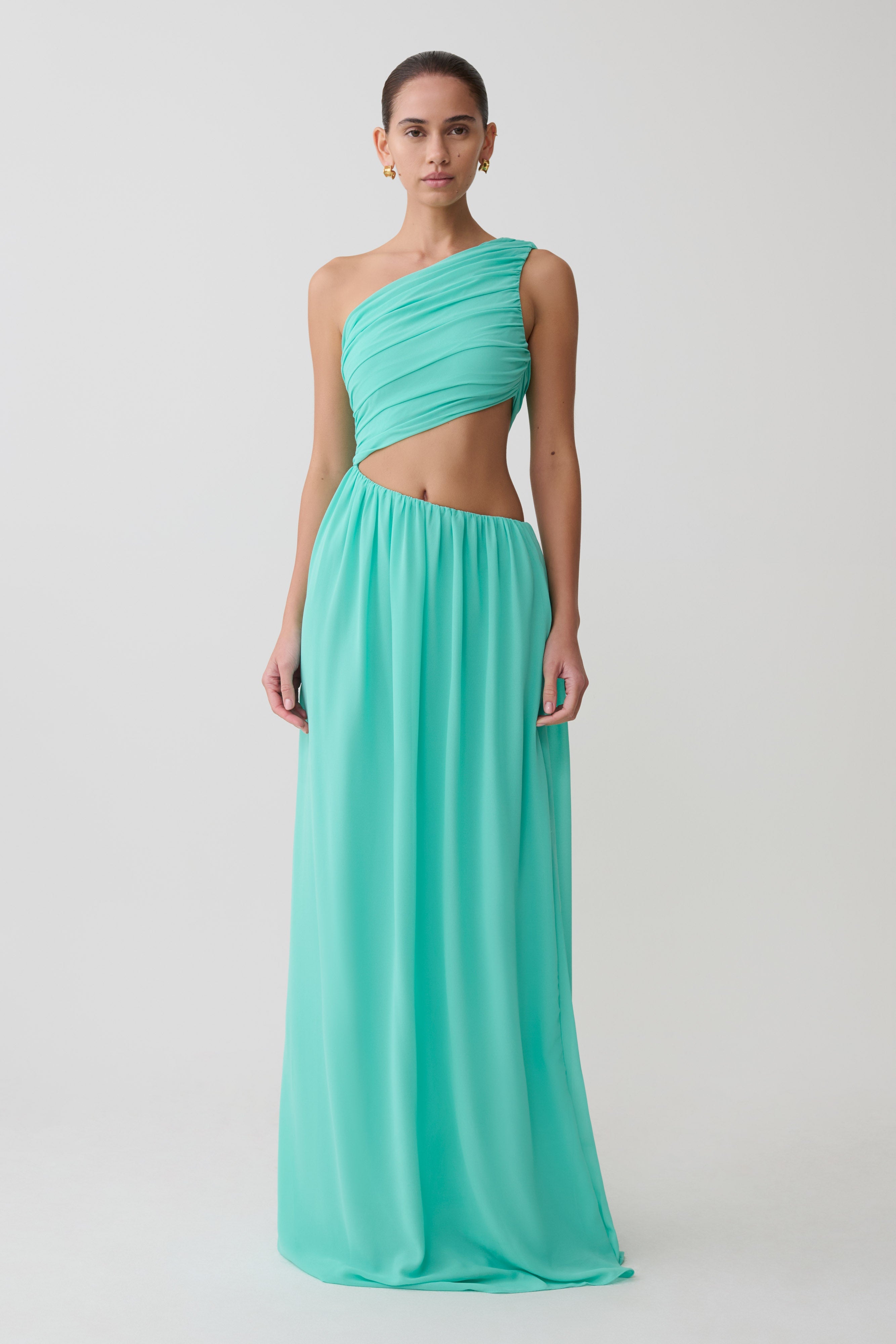 Aria Chiffon Cut Out Maxi Dress