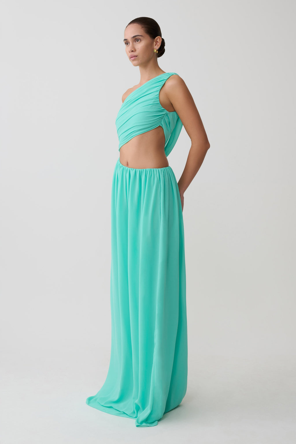 Aria Chiffon Cut Out Maxi Dress